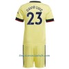 Conjunto (Camiseta+Pantalón Corto) Arsenal David Luiz 23 Segunda Equipación 2021/22 - Niño